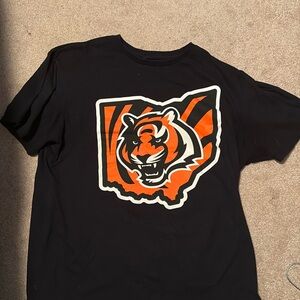 Men’s or Women’s Black Cincinnati Bengals Shirt